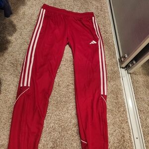 Adidas Red Track Soccer Pants - NWY